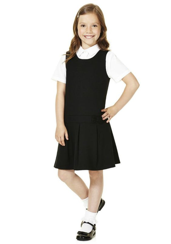 Girl's School Uniform Jumper Dress ...